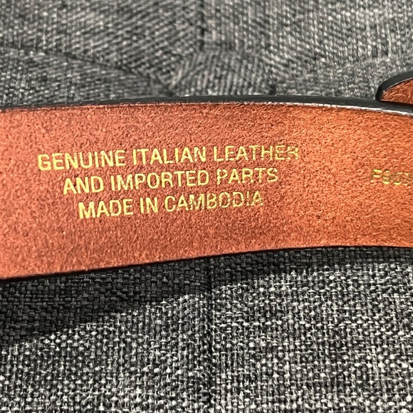 J. Crew Classic belt in Italian leather XS - Picture 4 of 6
